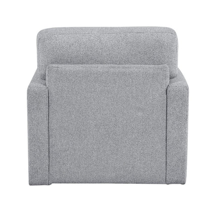 Homelegance  - Pompano Swivel Chair in Gray - 9630GY-1SW  view 7