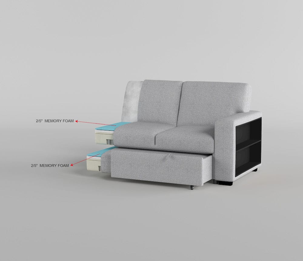 Homelegance  - Pompano Swivel Chair in Gray - 9630GY-1SW  view 8