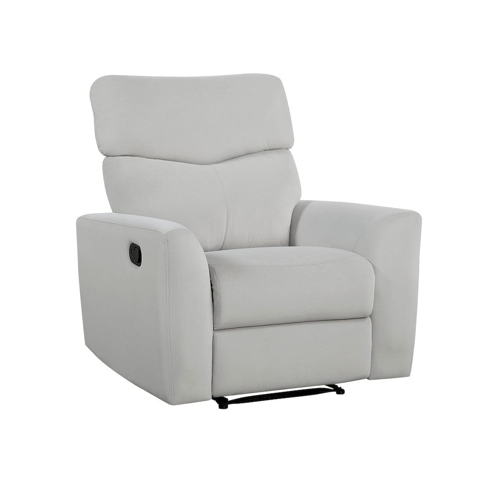 Homelegance  - Preston Reclining Chair in Gray - 9450GY-1  view 1