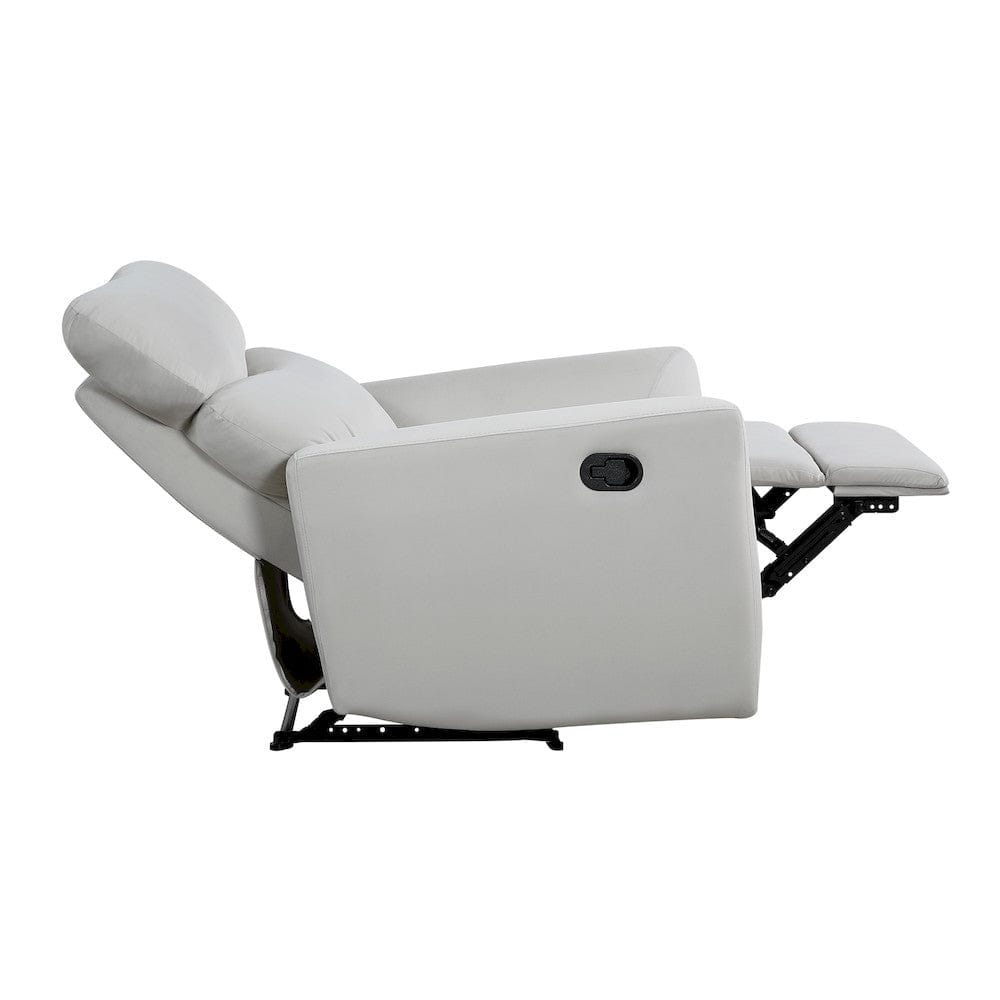 Homelegance  - Preston Reclining Chair in Gray - 9450GY-1  view 4