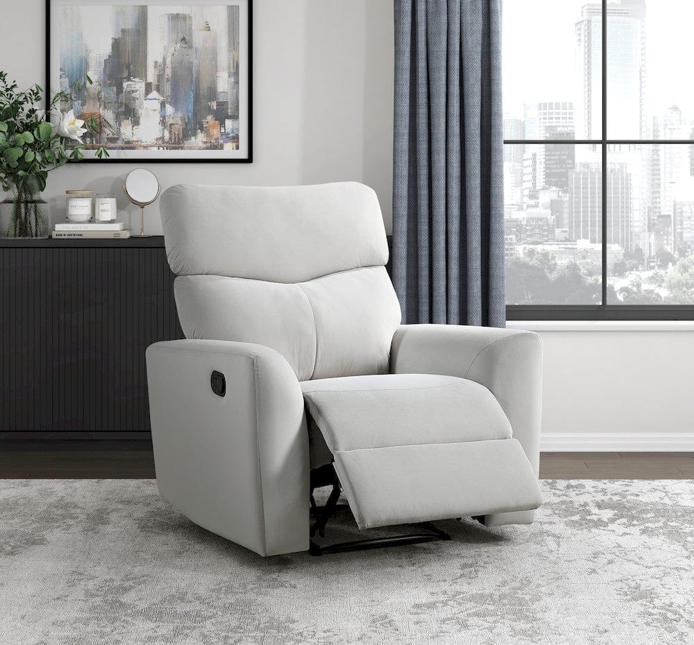 Homelegance  - Preston Reclining Chair in Gray - 9450GY-1  view 5