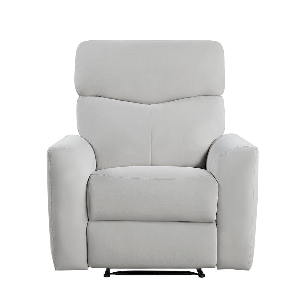 Homelegance  - Preston Reclining Chair in Gray - 9450GY-1  view 7