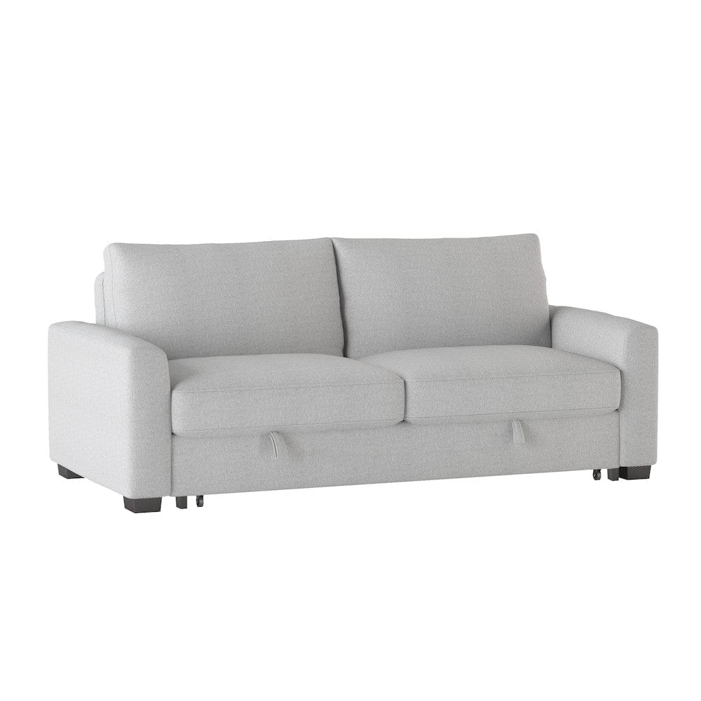 Homelegance  - Price Convertible Studio Sofa W/ Pull-out Bed in Gray - 9525RF-3CL  view 4