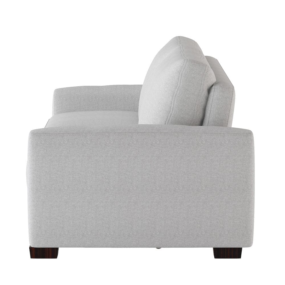 Homelegance  - Price Convertible Studio Sofa W/ Pull-out Bed in Gray - 9525RF-3CL  view 5
