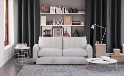Homelegance  - Price Convertible Studio Sofa W/ Pull-out Bed in Gray - 9525RF-3CL  view 7