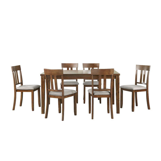 Homelegance  - Prineville 7-Piece Pack Dinette Set in Beige - 5762  view 1