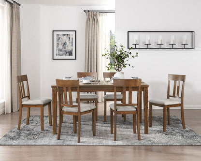 Homelegance  - Prineville 7-Piece Pack Dinette Set in Beige - 5762  view 8