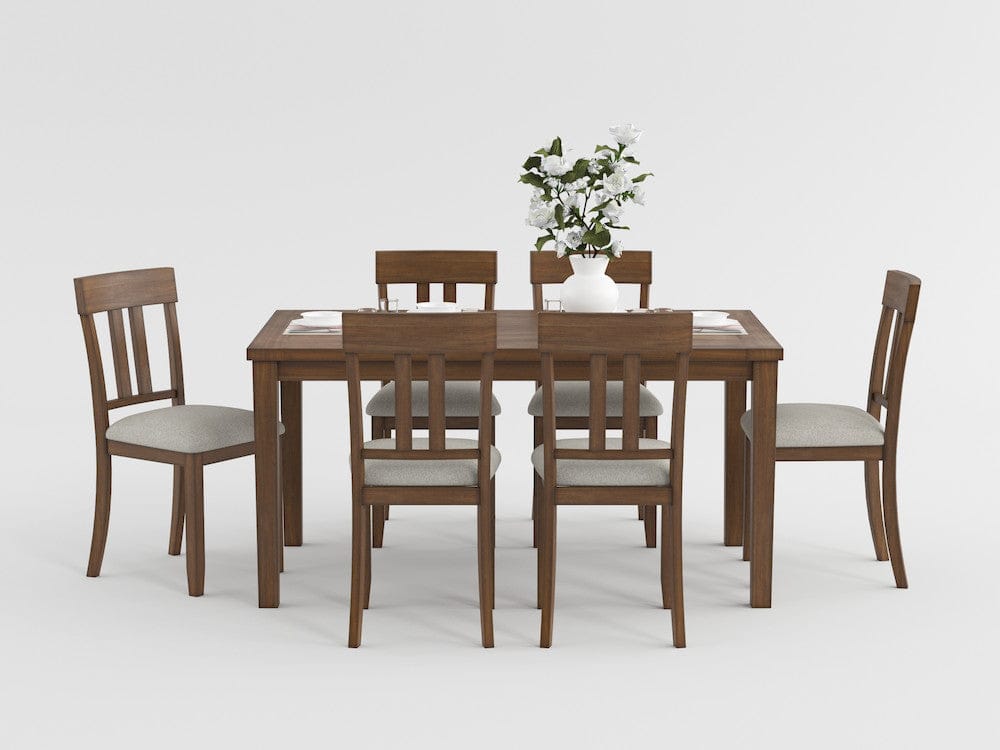 Homelegance  - Prineville 7-Piece Pack Dinette Set in Beige - 5762  view 10