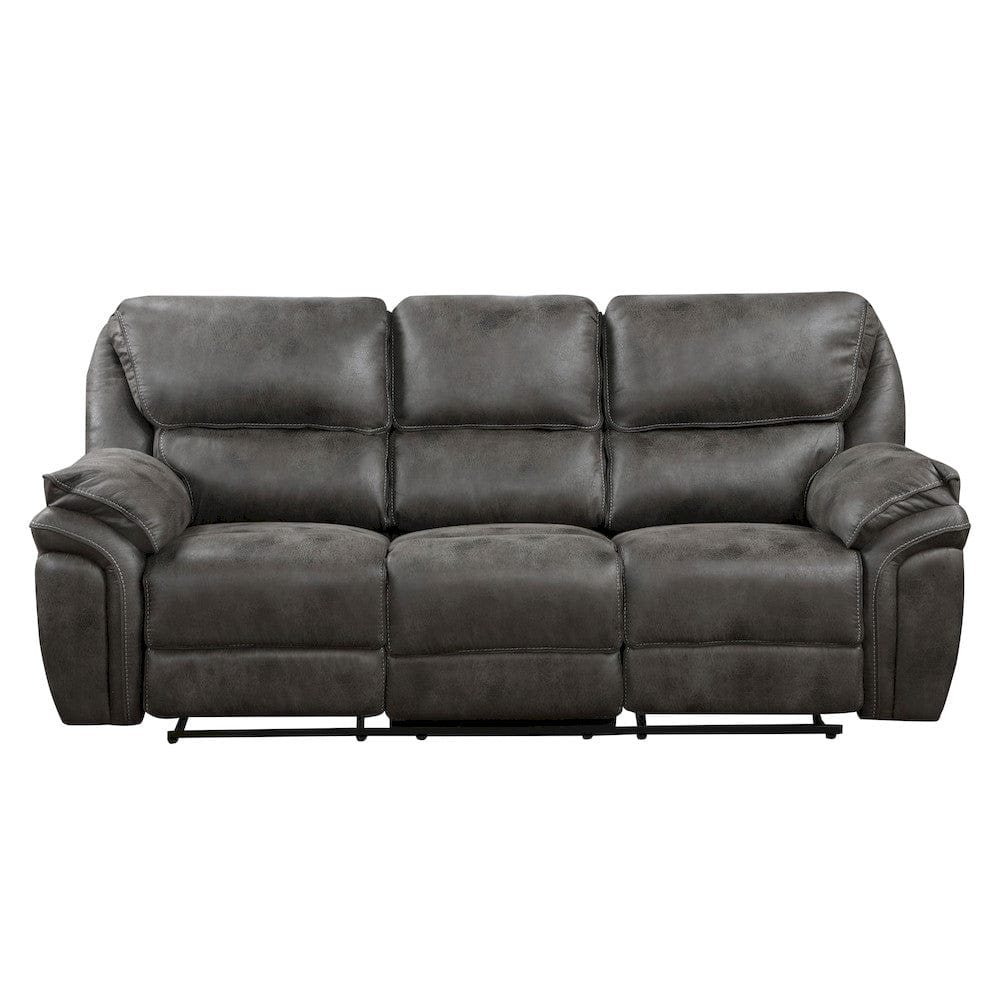 Homelegance  - Proctor Double Reclining Sofa in Gray - 8517GRY-3  view 1
