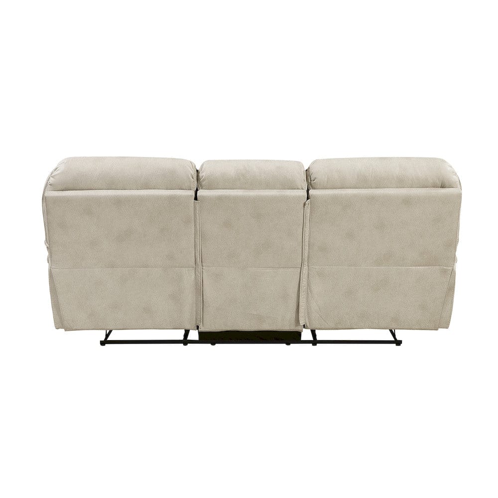 Homelegance  - Proctor Double Reclining Sofa in Sand - 8517PWT-3  view 7