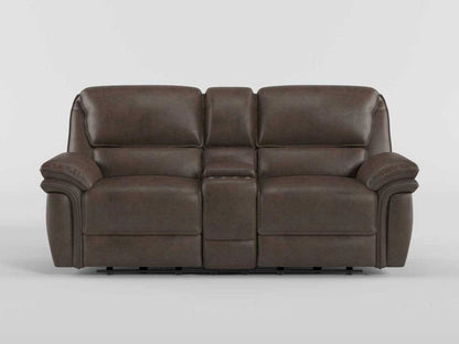 Homelegance  - Proctor Power Double Reclining Love Seat W/ Center Console in Sand - 8517PWT-2PW  view 11