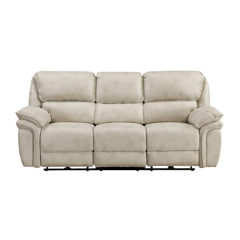 Homelegance  - Proctor Power Double Reclining Sofa in Sand - 8517PWT-3PW  view 1