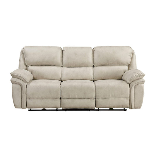 Homelegance  - Proctor Power Double Reclining Sofa in Sand - 8517PWT-3PW  view 1