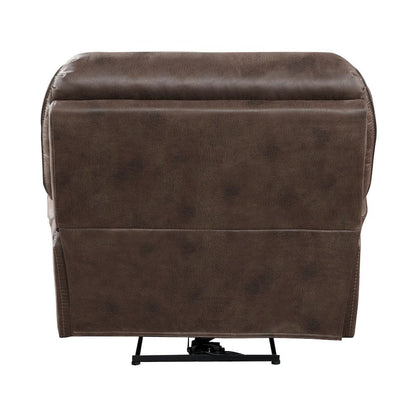 Homelegance  - Proctor Power Reclining Chair in Brown - 8517BRW-1PW  view 5