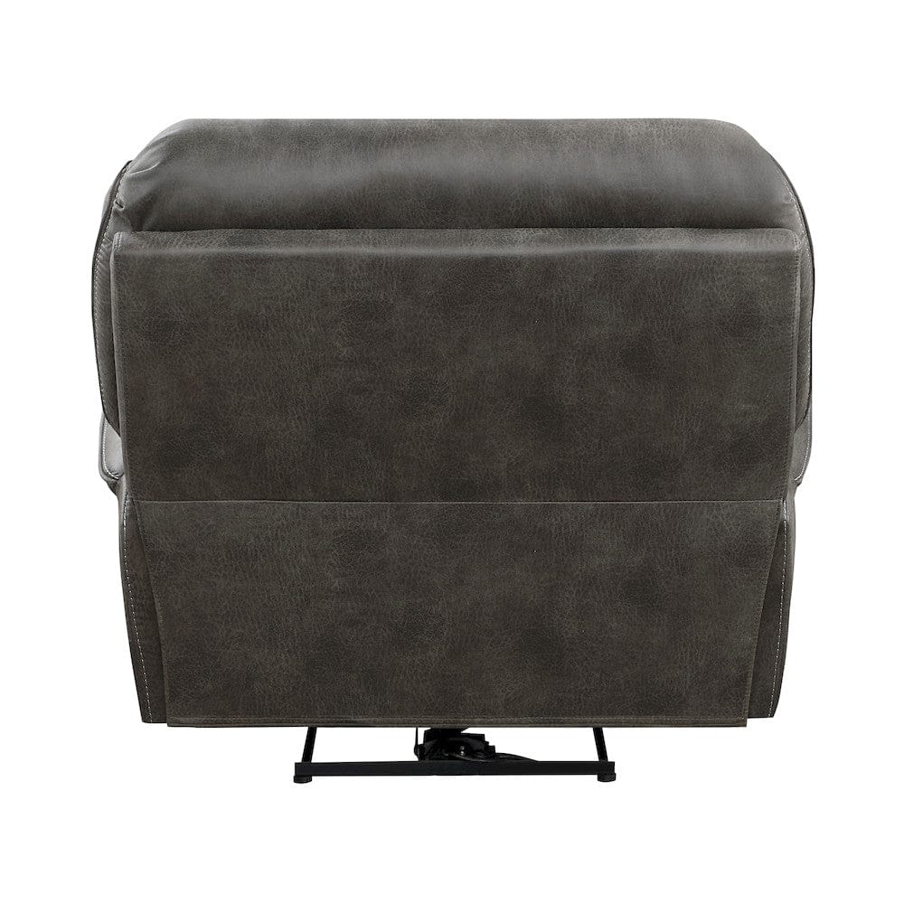 Homelegance  - Proctor Power Reclining Chair in Gray - 8517GRY-1PW  view 4