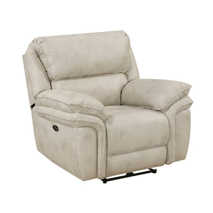 Homelegance  - Proctor Power Reclining Chair in Sand - 8517PWT-1PW  view 5