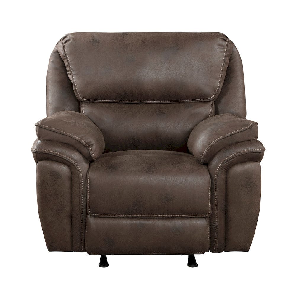 Homelegance  - Proctor Rocker Reclining Chair in Brown - 8517BRW-1  view 1
