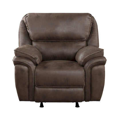 Homelegance  - Proctor Rocker Reclining Chair in Brown - 8517BRW-1  view 1