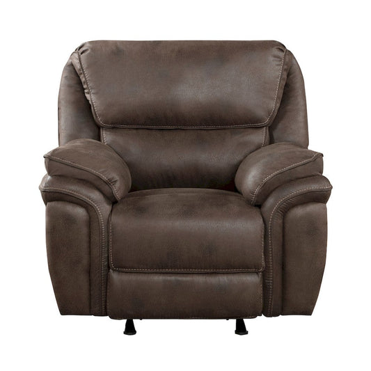 Homelegance  - Proctor Rocker Reclining Chair in Brown - 8517BRW-1  view 1