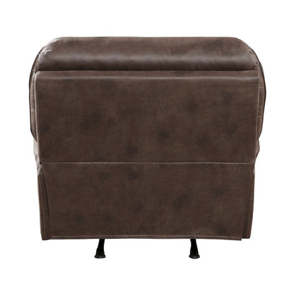 Homelegance  - Proctor Rocker Reclining Chair in Brown - 8517BRW-1  view 5