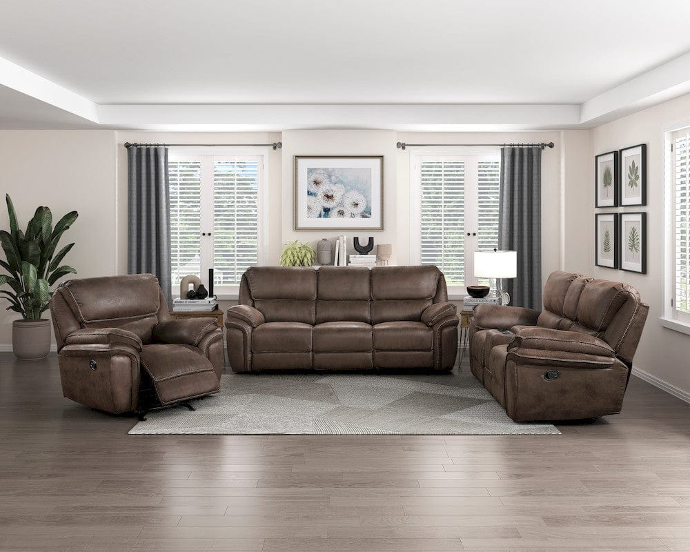 Homelegance  - Proctor Rocker Reclining Chair in Brown - 8517BRW-1  view 7