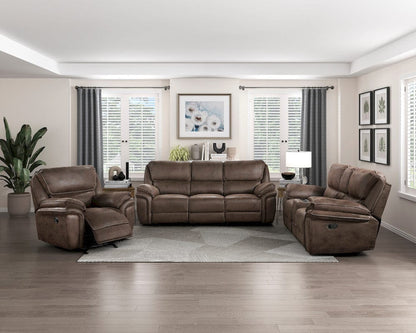 Homelegance  - Proctor Rocker Reclining Chair in Brown - 8517BRW-1  view 7