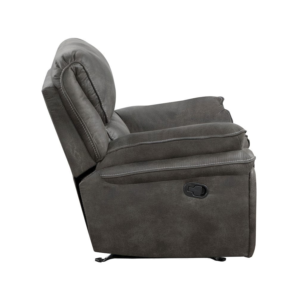 Homelegance  - Proctor Rocker Reclining Chair in Gray - 8517GRY-1  view 3