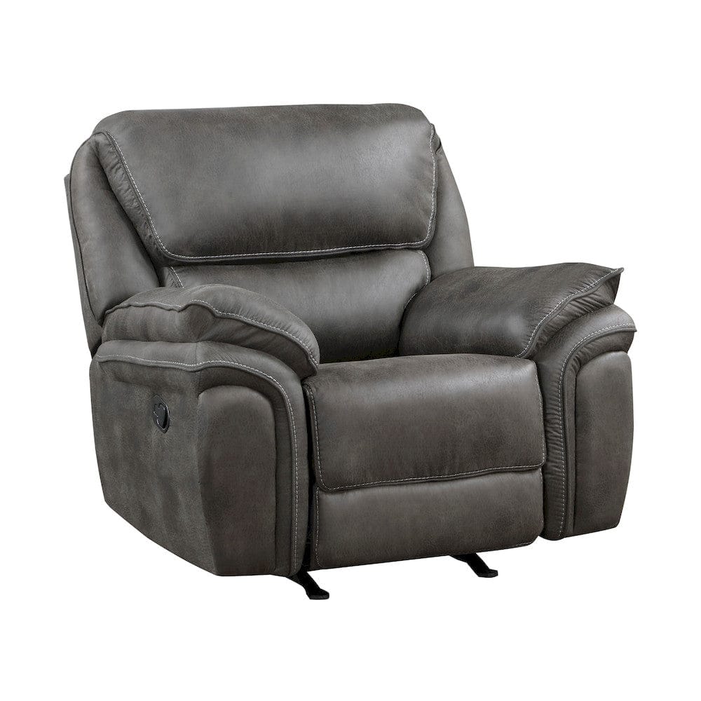 Homelegance  - Proctor Rocker Reclining Chair in Gray - 8517GRY-1  view 4