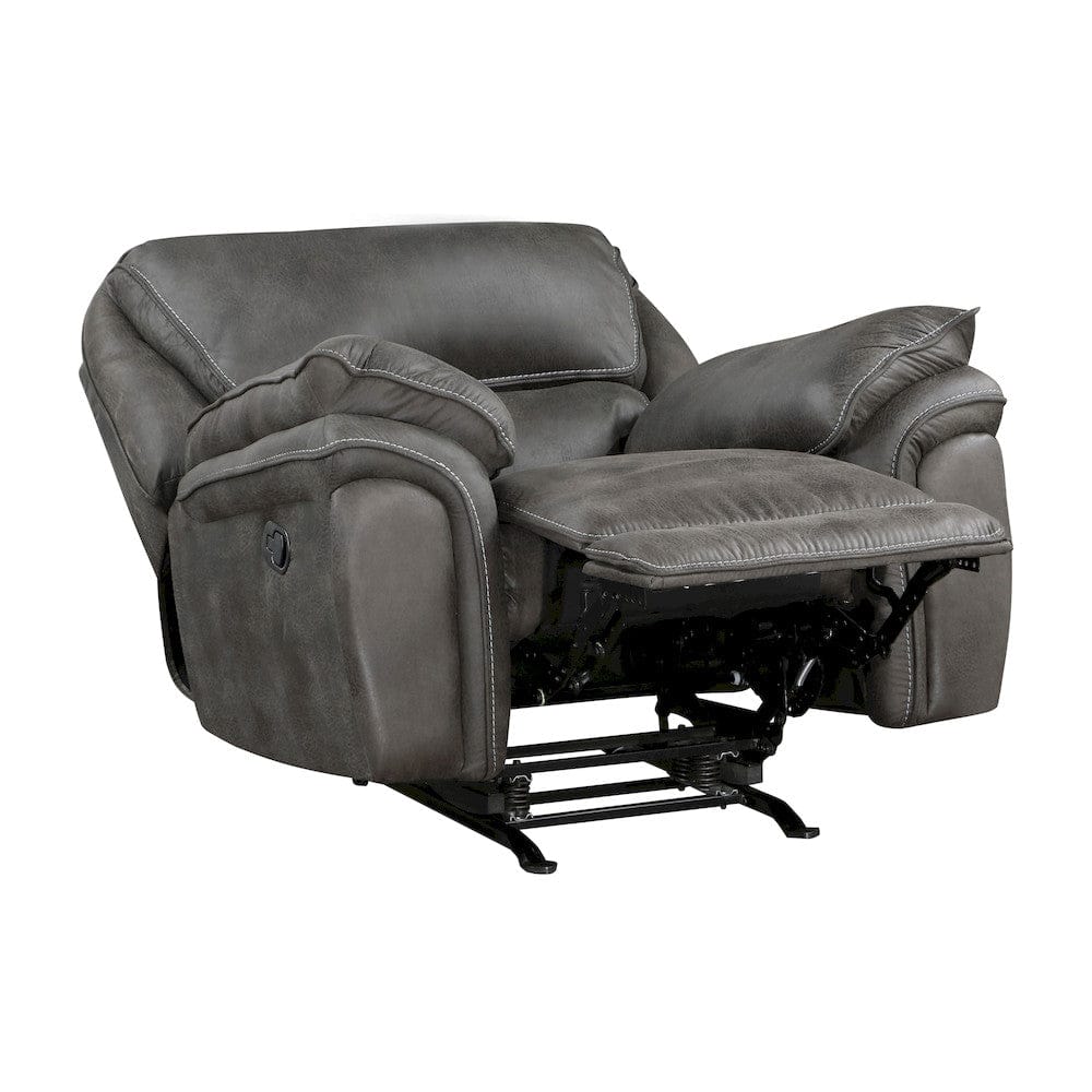 Homelegance  - Proctor Rocker Reclining Chair in Gray - 8517GRY-1  view 6