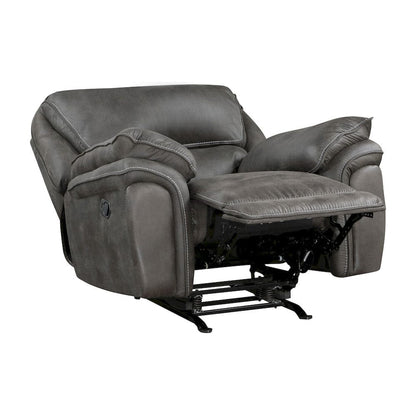 Homelegance  - Proctor Rocker Reclining Chair in Gray - 8517GRY-1  view 6