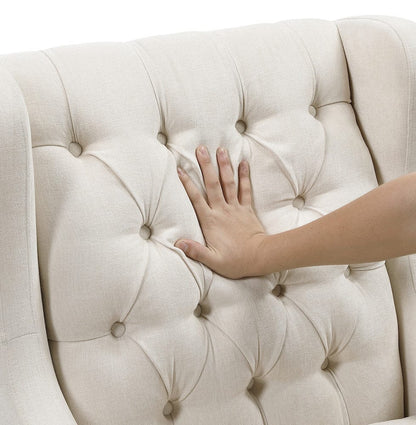 Homelegance  - Quent Accent Chair in Beige - 1006BEG-1  view 4