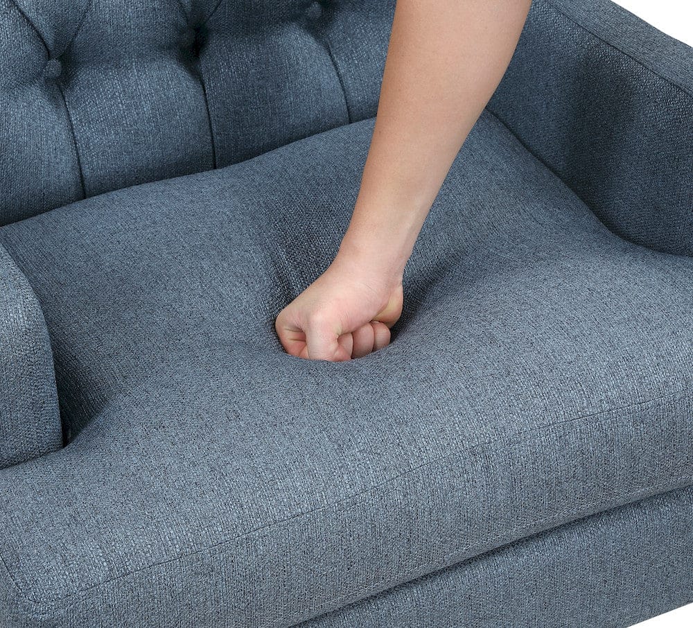 Homelegance  - Quent Accent Chair in Blue - 1006BUE-1  view 3