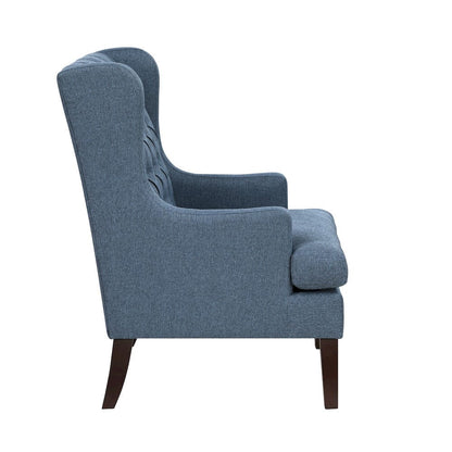 Homelegance  - Quent Accent Chair in Blue - 1006BUE-1  view 9