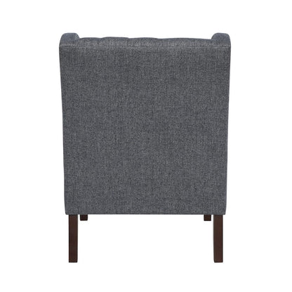 Homelegance  - Quent Accent Chair in Charcoal - 1006CRC-1  view 8