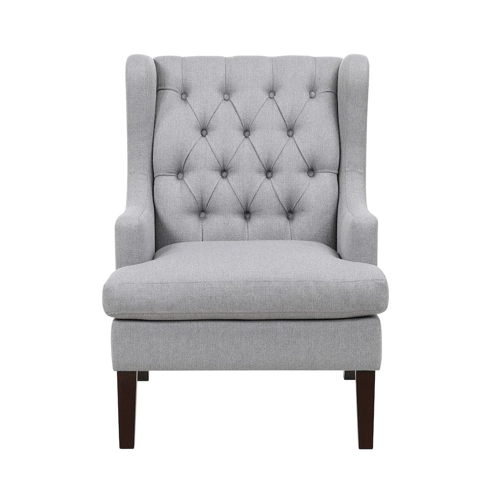 Homelegance  - Quent Accent Chair in Gray - 1006GRY-1  view 1