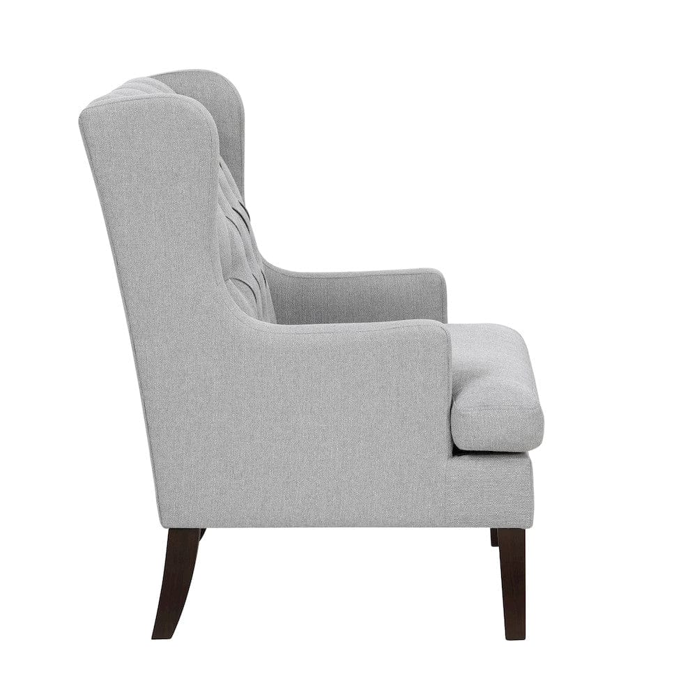 Homelegance  - Quent Accent Chair in Gray - 1006GRY-1  view 2