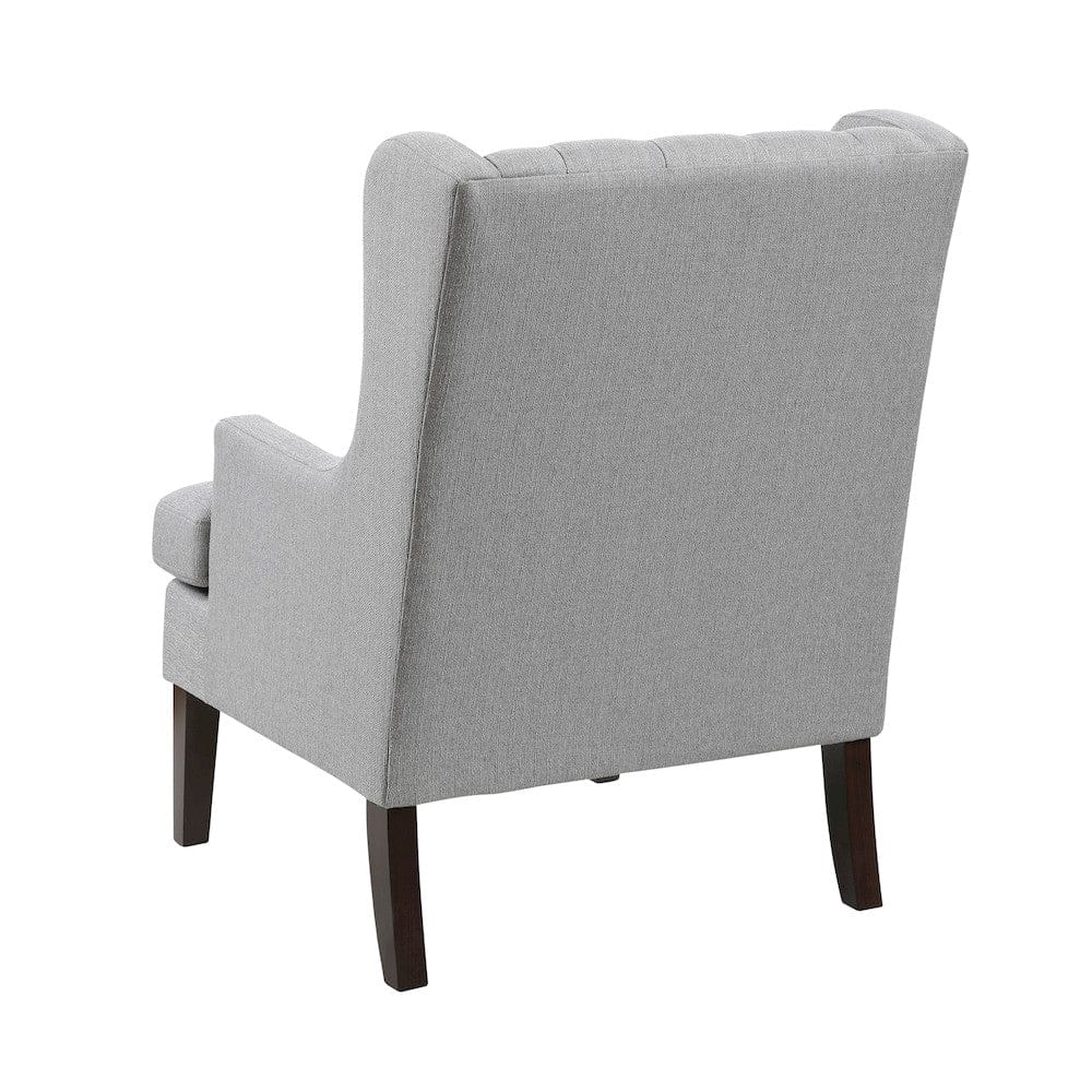 Homelegance  - Quent Accent Chair in Gray - 1006GRY-1  view 3