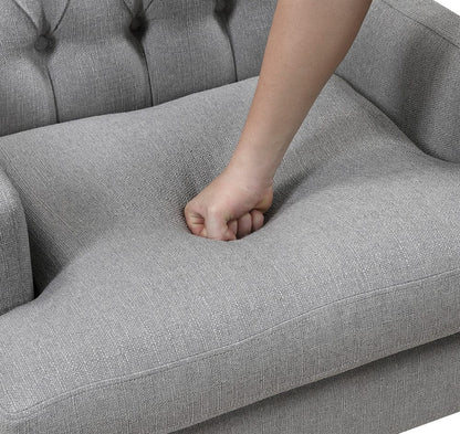 Homelegance  - Quent Accent Chair in Gray - 1006GRY-1  view 4