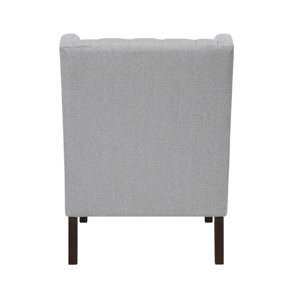 Homelegance  - Quent Accent Chair in Gray - 1006GRY-1  view 6