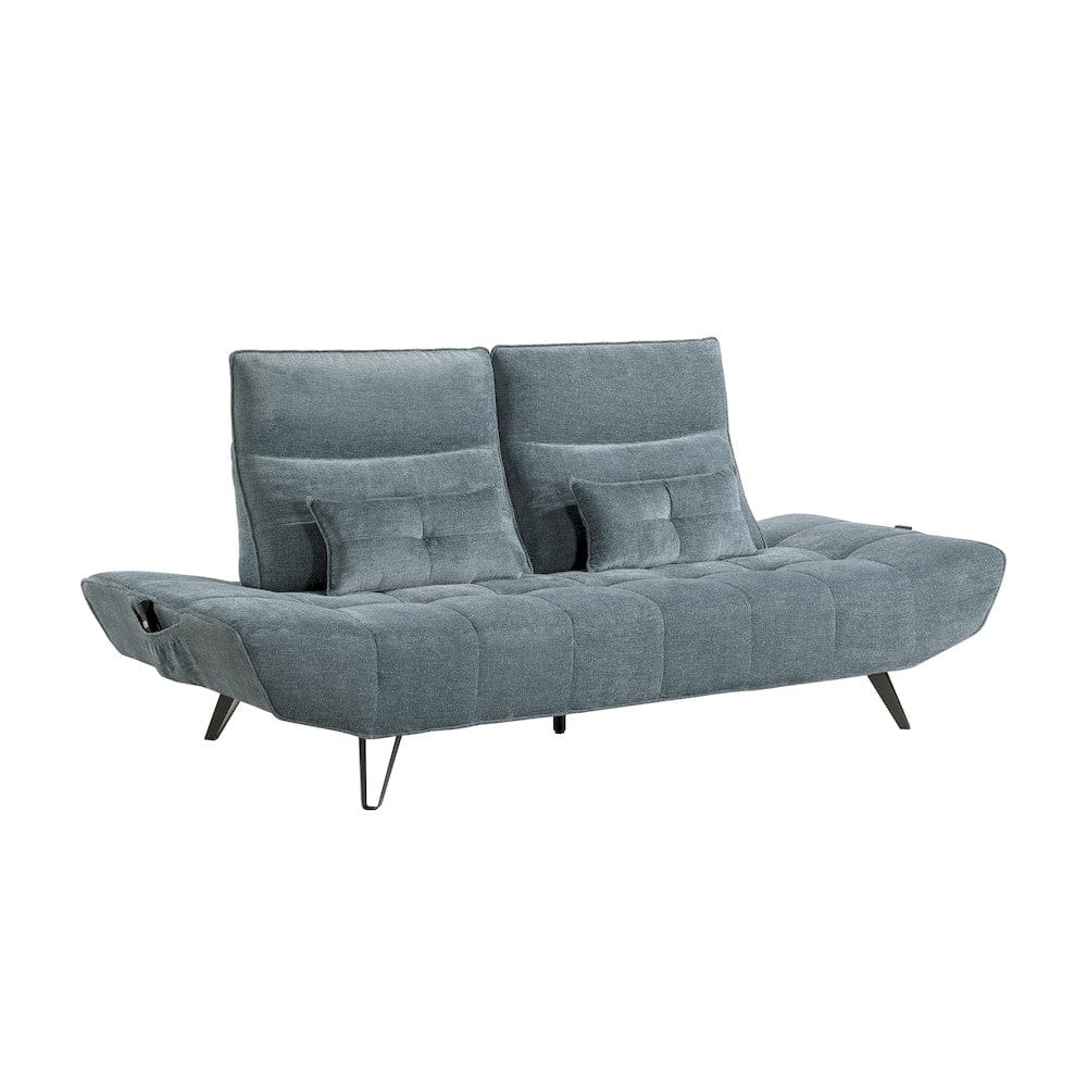 Homelegance  - Quonsett Sofa W/ Power Adjustable Seat Depth and Manual Adjustable Headrests in Blue - 9556BUE-3PW  view 1