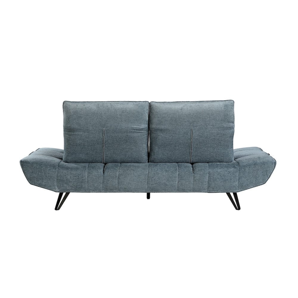 Homelegance  - Quonsett Sofa W/ Power Adjustable Seat Depth and Manual Adjustable Headrests in Blue - 9556BUE-3PW  view 4