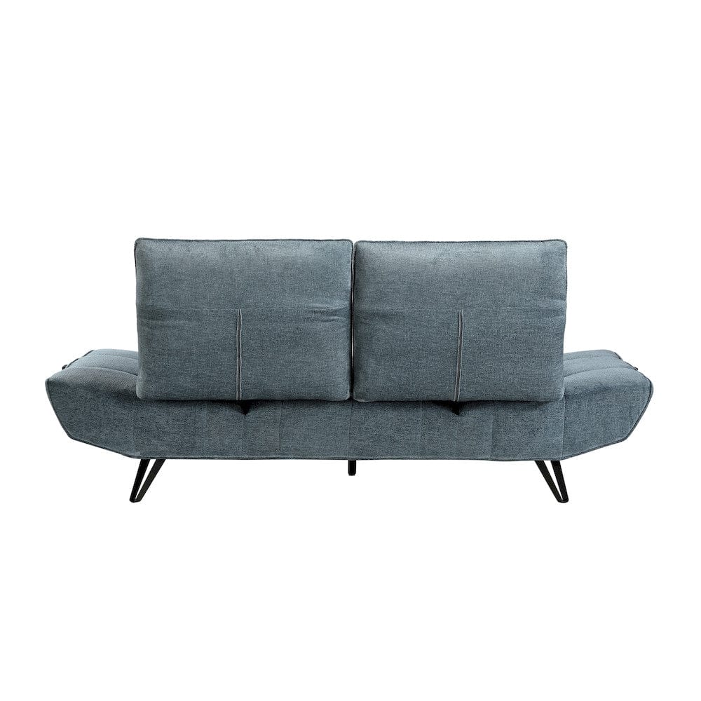 Homelegance  - Quonsett Sofa W/ Power Adjustable Seat Depth and Manual Adjustable Headrests in Blue - 9556BUE-3PW  view 5