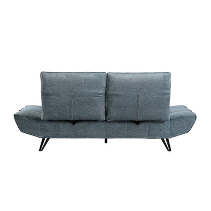 Homelegance  - Quonsett Sofa W/ Power Adjustable Seat Depth and Manual Adjustable Headrests in Blue - 9556BUE-3PW  view 5