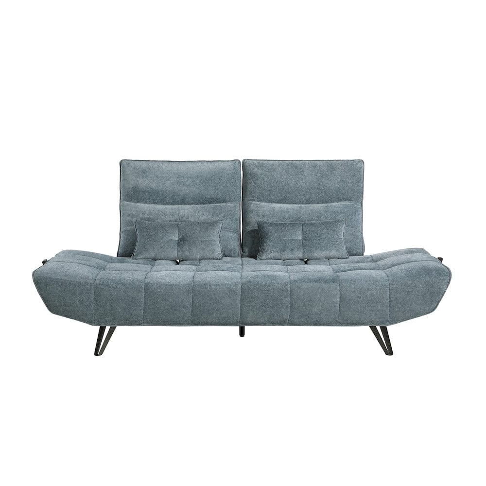 Homelegance  - Quonsett Sofa W/ Power Adjustable Seat Depth and Manual Adjustable Headrests in Blue - 9556BUE-3PW  view 6