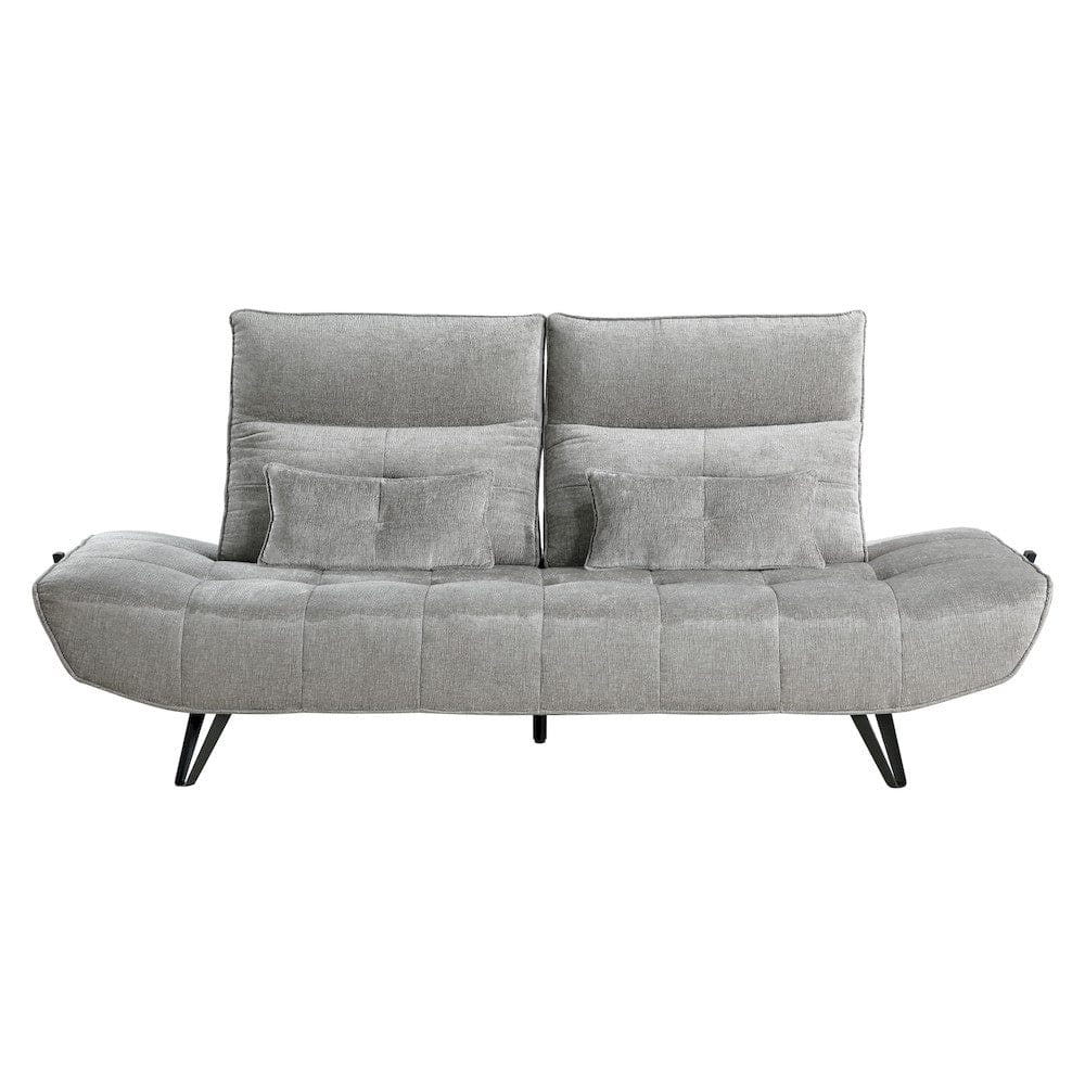 Homelegance  - Quonsett Sofa W/ Power Adjustable Seat Depth and Manual Adjustable Headrests in Gray - 9556GRY-3PW  view 1