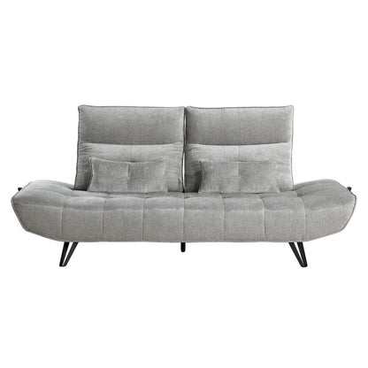Homelegance  - Quonsett Sofa W/ Power Adjustable Seat Depth and Manual Adjustable Headrests in Gray - 9556GRY-3PW  view 1