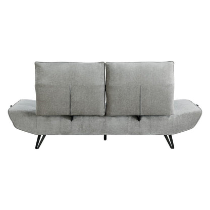 Homelegance  - Quonsett Sofa W/ Power Adjustable Seat Depth and Manual Adjustable Headrests in Gray - 9556GRY-3PW  view 5