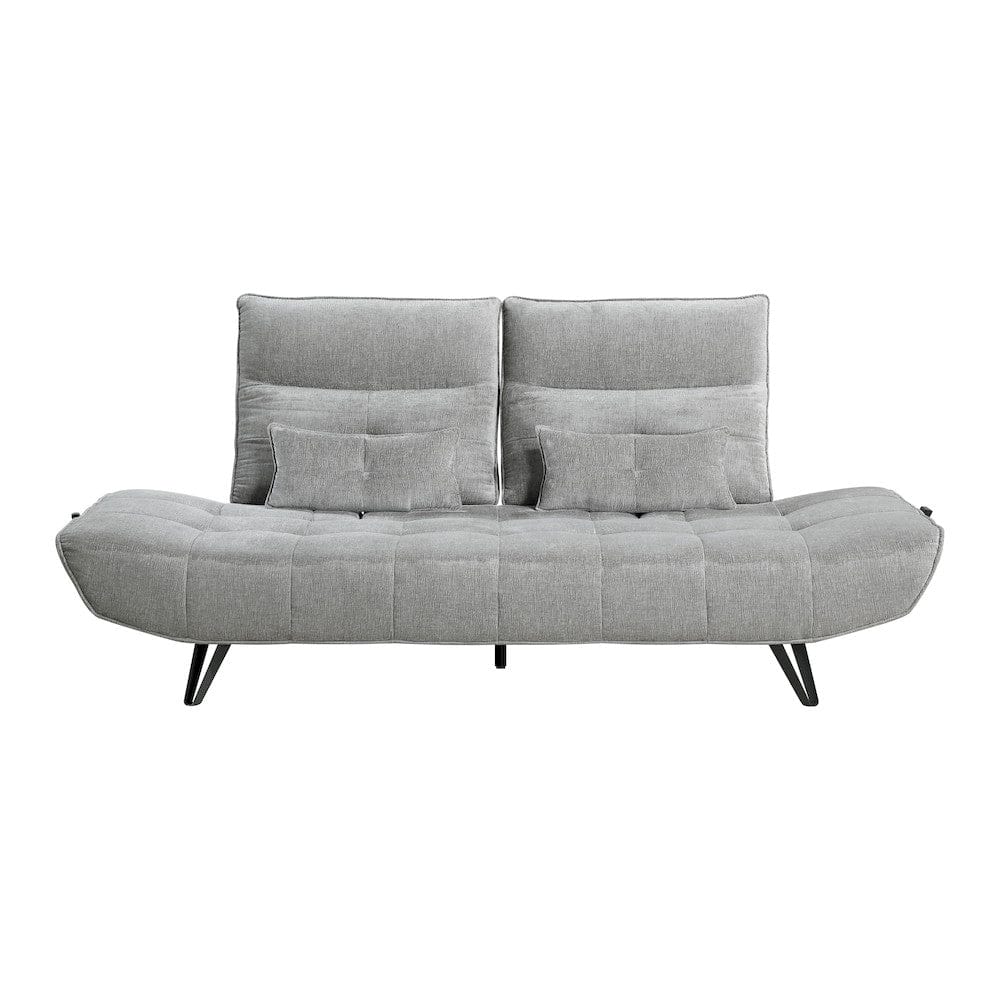 Homelegance  - Quonsett Sofa W/ Power Adjustable Seat Depth and Manual Adjustable Headrests in Gray - 9556GRY-3PW  view 8