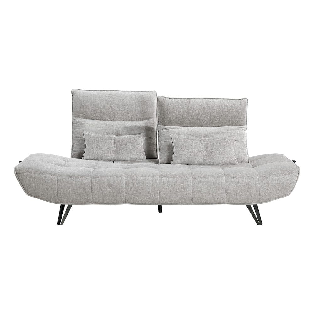 Homelegance  - Quonsett Sofa W/ Power Adjustable Seat Depth and Manual Adjustable Headrests in Light gray - 9556LGY-3PW  view 1
