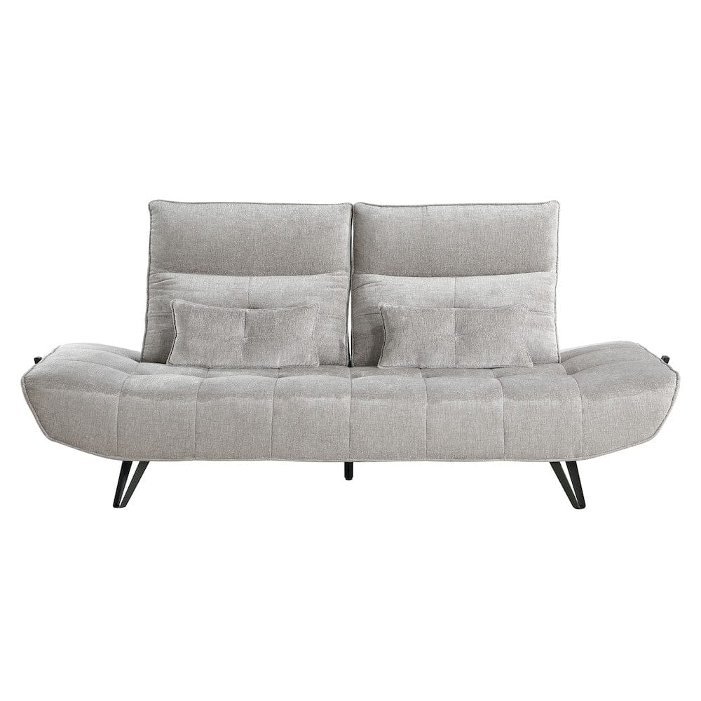 Homelegance  - Quonsett Sofa W/ Power Adjustable Seat Depth and Manual Adjustable Headrests in Light gray - 9556LGY-3PW  view 10